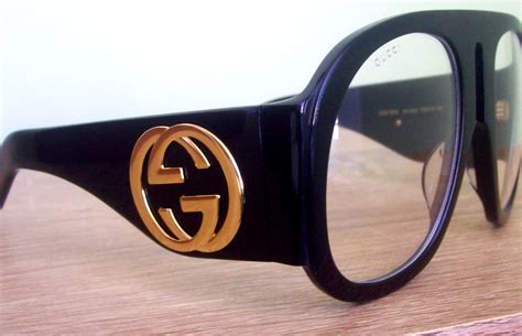 gucci oversized clear sunglasses.